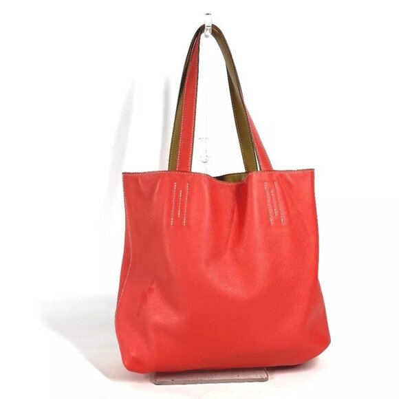 HERMES Bicolor Doble Sense 28 Bag Shoulder Bag Tote Bag Shoulder Bag pink/Beige - Picture 1 of 16